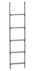 Leiter Alu 5-stufig LÃ¤nge 130cm Breite 28cm