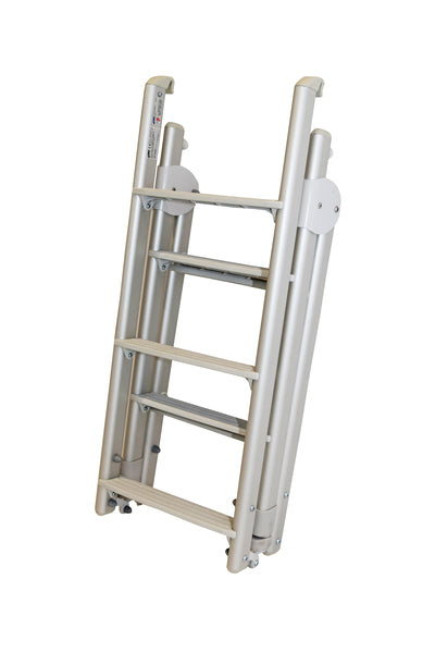 Faltleiter 3-teilig Höhe 1,85m, ideal für Indoor