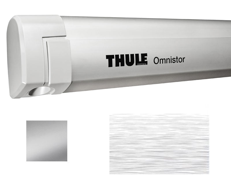 Markise Omnistor 5200 12V silber, 3,0m Tuch Mystic Grey