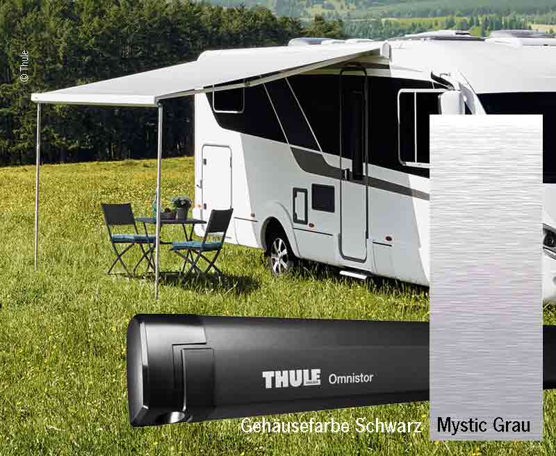 Thule Wandmarkise 5200, 2,6m, Gehäuse anthrazit, Farbe: Mystic Grau