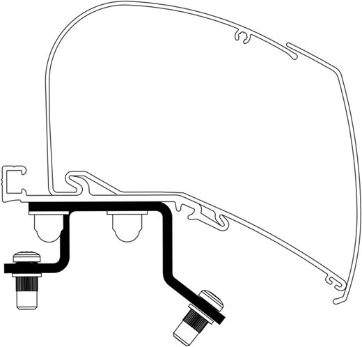 Thule Dach-Montage-Adapter für Kastenwagen und Busse