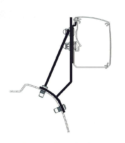 Thule Markisenadapter für Thule Wandmarkisen TO 3200