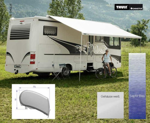 Thule Dachmarkise 9200 Länge: 4,0m Gehäuse weiß