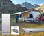 Thule Omnistor Dachmarkise 6300, Mystic Grau, Gehäusefarbe eloxiert, 400cm