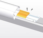 Mark-Montagesystem - TO 6200/6300/9200 - 2 Schienen