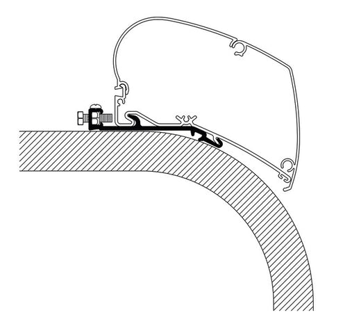 Thule Adapter Omn. 6002/6900- Flat-Adapter
