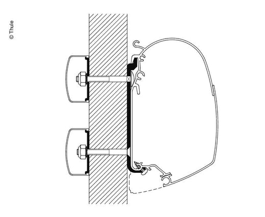 Thule Adapter Fiat 3,5 m
