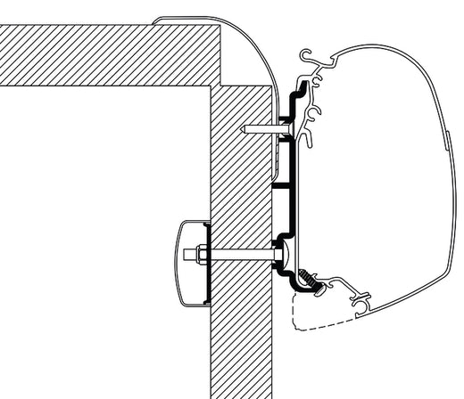 Adapter Frankia 350cm