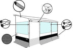 Rain-Blocker G2 Front, 1,3m x 1,85m