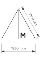 Thule Subsola Medium Panel Anbauhöhe 190-224cm