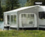 Panorama M 375cm schwarz/silber, Höhe 230-244cm f. 6002