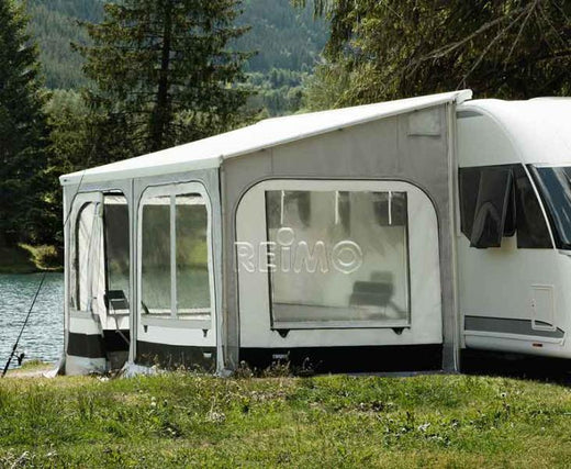 Safari Panorama M 450cm Schwarz/Silber, Höhe 230-244cm für 9200