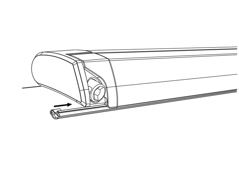 Thule Kederschienen Kit fÃ¼r Dachmarkisen