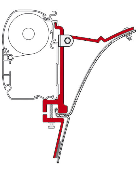 Markisenhalterung Kastenwagen
