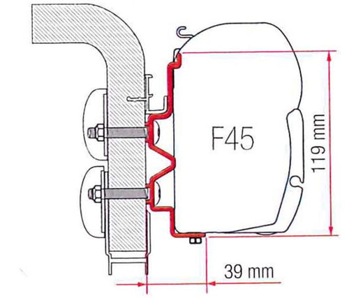 Fiamma Adapter Fiamma Hymercamp