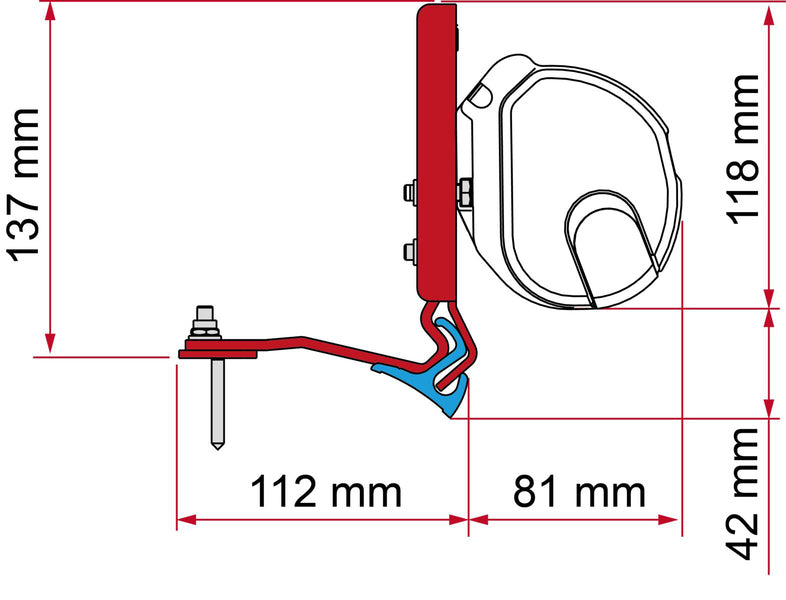 Fiamma Adapter für F35 / F35Pro&nbsp;