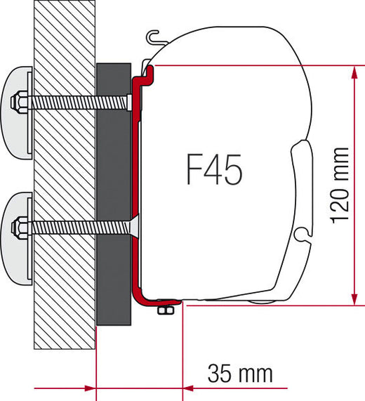 Fiamma F.Adap.Kit Deth./Glob.F45