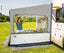 Side W Pro Shade Seitenteil links mit Verdunkelung f.Markise F45,F80,F65L