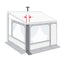 Zusatzstreifen f. Privacy-Room F45 VW T5LR/Van 25 cm