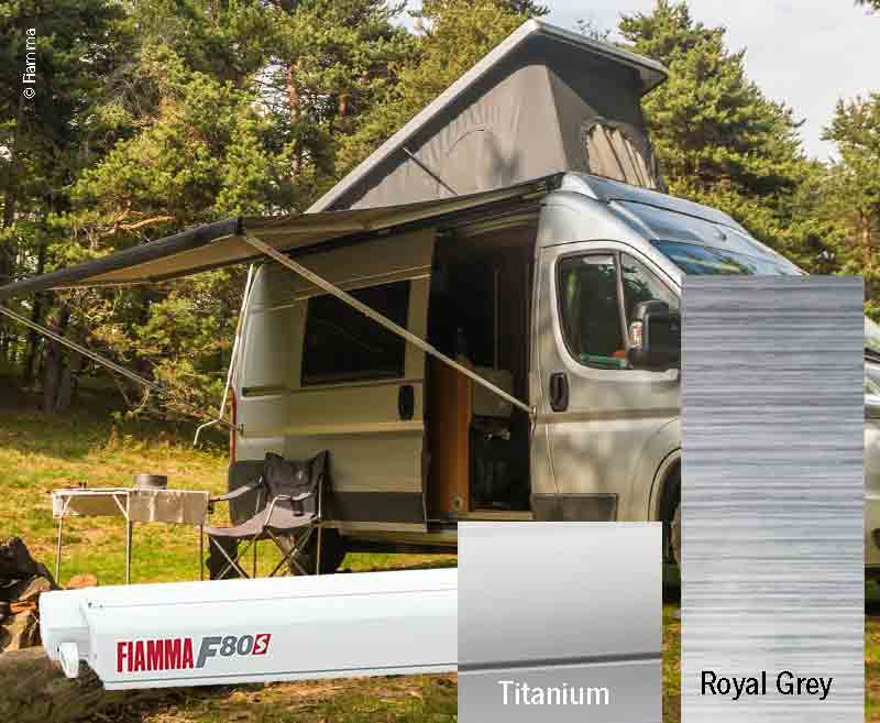 Fiamma F80S Dachmarkise 4,25m, für Vans und Wohnmobile