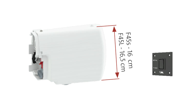 Fiamma Motor Kit Compact für Fiamma Markise F45s - Polar White 12V