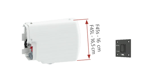 Fiamma Motor Kit Compact für Fiamma Markise F45s - Polar White 12V
