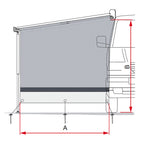 Sun View Side Van F43van/ 300 ext 250