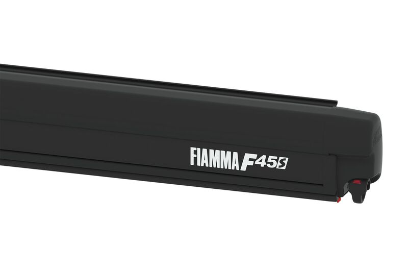 Fiamma F45 S mit 2 Front-Kederschienen