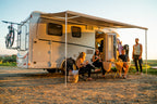 Fiamma F45s mit 2 Front-Kederschienen