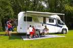 Fiamma Markise F45S 3,75m royal blue, Gehäuse Titanium