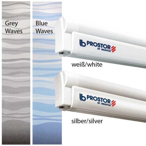 Prostor 600 - 5,0 m Weiß / Blue Waves
