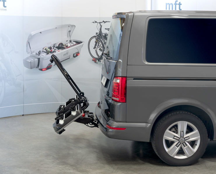 BackPower Fahrradträger für Anhängerkupplung mit Platz für 2 Fahrräder