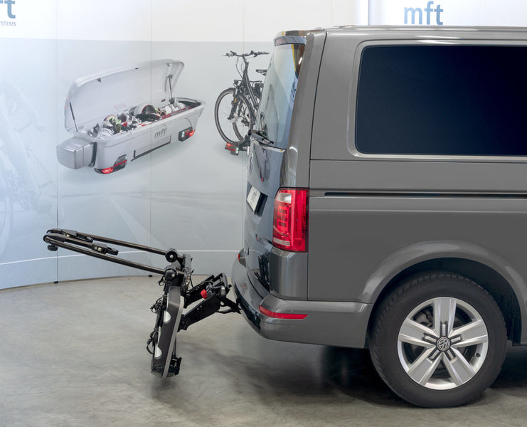 BackPower Fahrradträger für Anhängerkupplung mit Platz für 2 Fahrräder