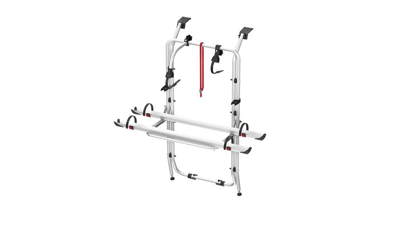 Alu-Heckträger Carry Bike f. 2 Räder Renault Trafic Heckklappe