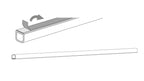 F80s Markisen-Set - Fiat Ducato - Gehäuse Deep Black - Tuch Royal Grey - 400 cm