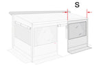 Fiamma Front Panel Light 130 für CStore / XL - Mit Fenster