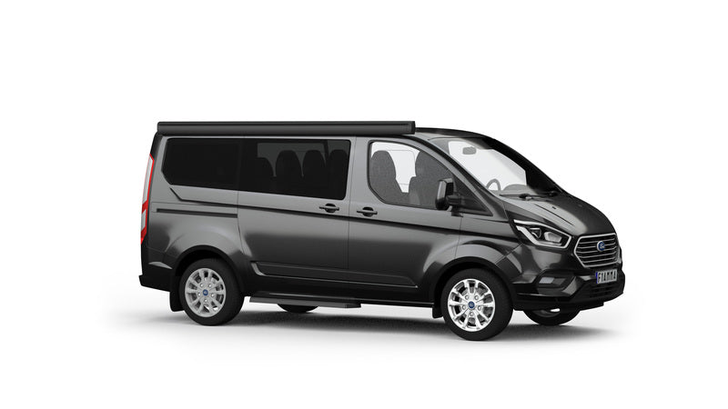 Fiamma Markise F43van - Wandmarkise 2,7 m - Tuch Royal Grey - Gehäuse Deep Black