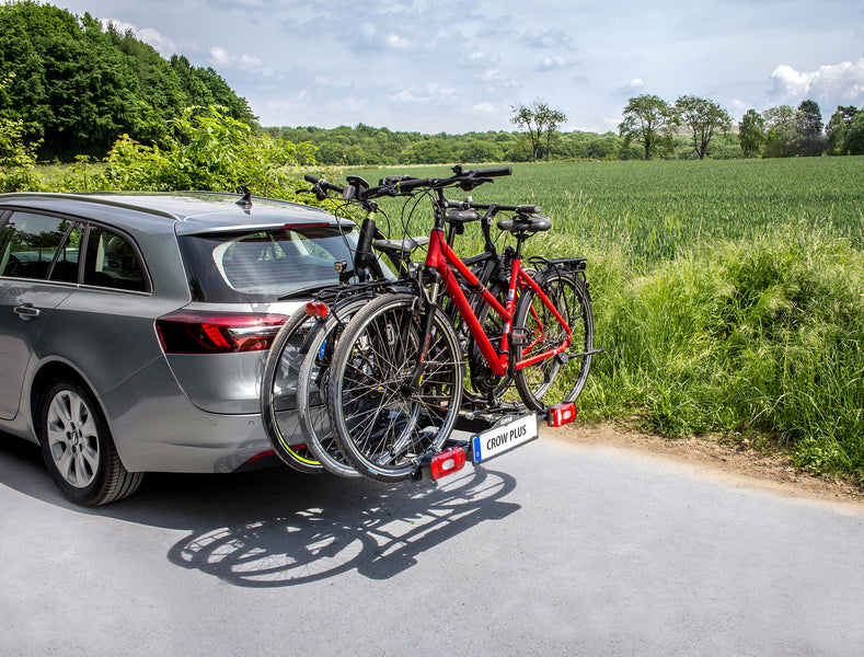 Zum Transport für ein drittes Fahrrad