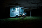 Markisenspannstange mit LED
