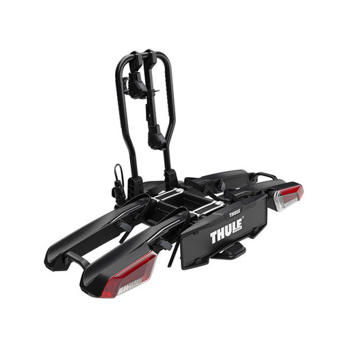 Thule EasyFold 3 – Flexibler Fahrradträger für die Anhängerkupplung für 2 Fahrräder