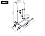 Alu-Heckträger für 2 Räder