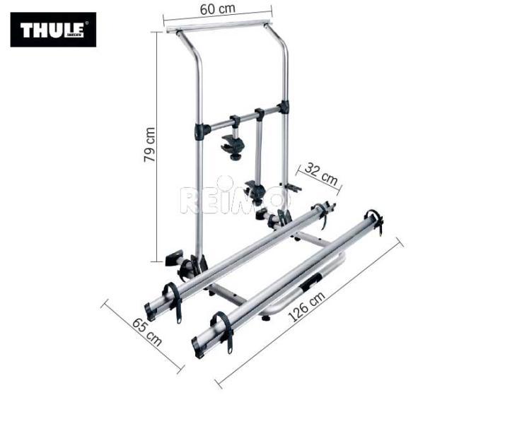 Alu-Heckträger für 2 Räder