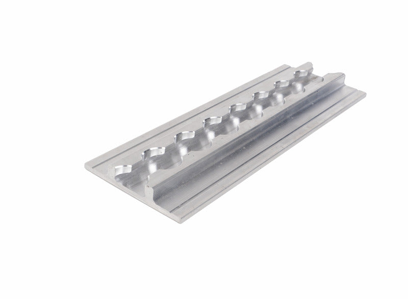 Zurrschiene extra breit - Silber