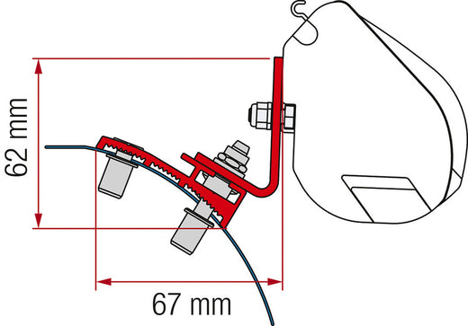 Fiamma Markisen-Adapter für F35 PRO