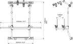 Fahrradträger TREMONT f. 2 Räder für Ducato,Jumper,Boxer, Traglast45kg