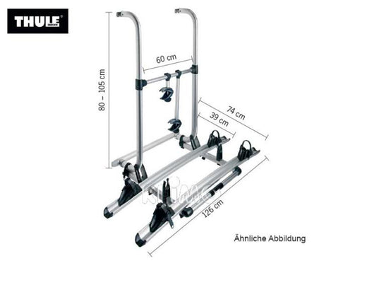 Thule Alu-Heckträger Omni-Bike Elite G 2 Hymer für 2 Räder