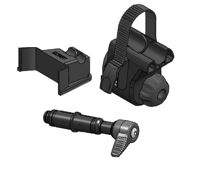 Fork Mount Adapter Kit für 9mm Schnellspannsystem, senkt Lenker ab