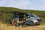 Fiamma F40van Dachmarkise für VW T5 / T6 - - Tuch Royal Grey - Gehäuse Depp Black - 2,1 m