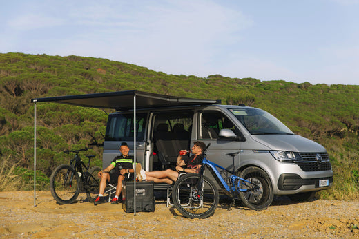 Fiamma F40van Markise für VW T5/T6 - Royal Grey, Deep Black, 2,7m