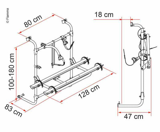 Fiamma Carry Bike Caravan Univer